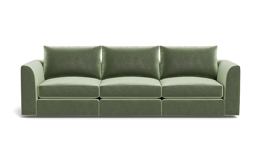Beckham Modular Fabric 3-Seat Sofa - Image 0