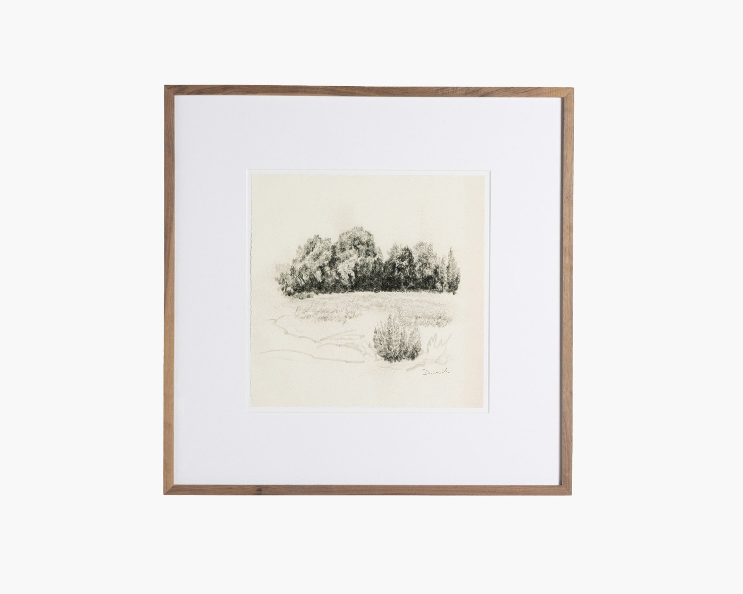 Land Sketch 1 by Dan Hobday Wall Art - Image 0