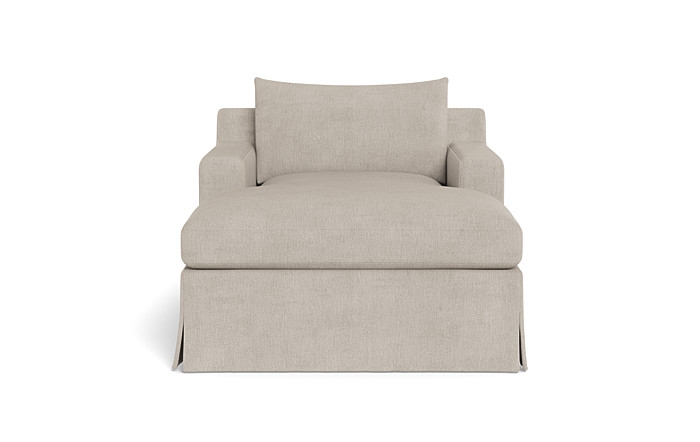 Sloan Slipcovered Chaise Lounge - Image 0