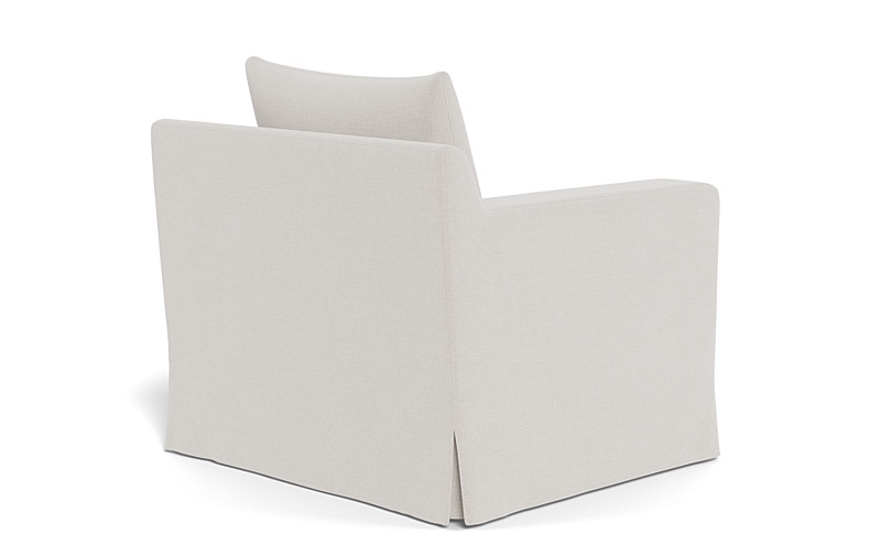 Sloan Slipcovered Swivel Glider Accent Chair - Image 3