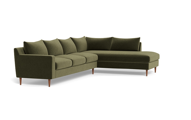 Sloan 4-Seat  Bumper Sectional - Image 3