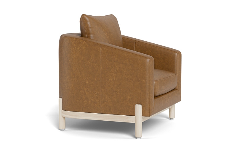 Oslo Leather Petite Chair - Image 1