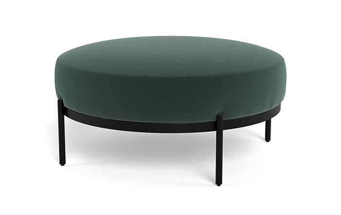 Kyle Round Coffee Table Ottoman - Image 3