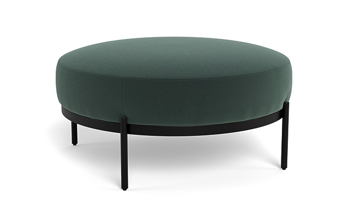 Kyle Round Coffee Table Ottoman - Image 2