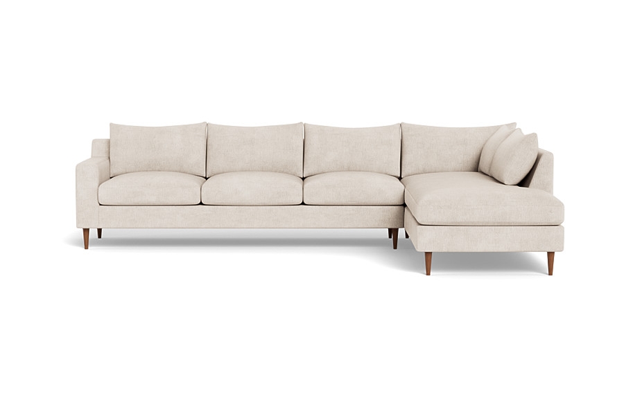Sloan 4-Seat  Bumper Sectional - Image 0