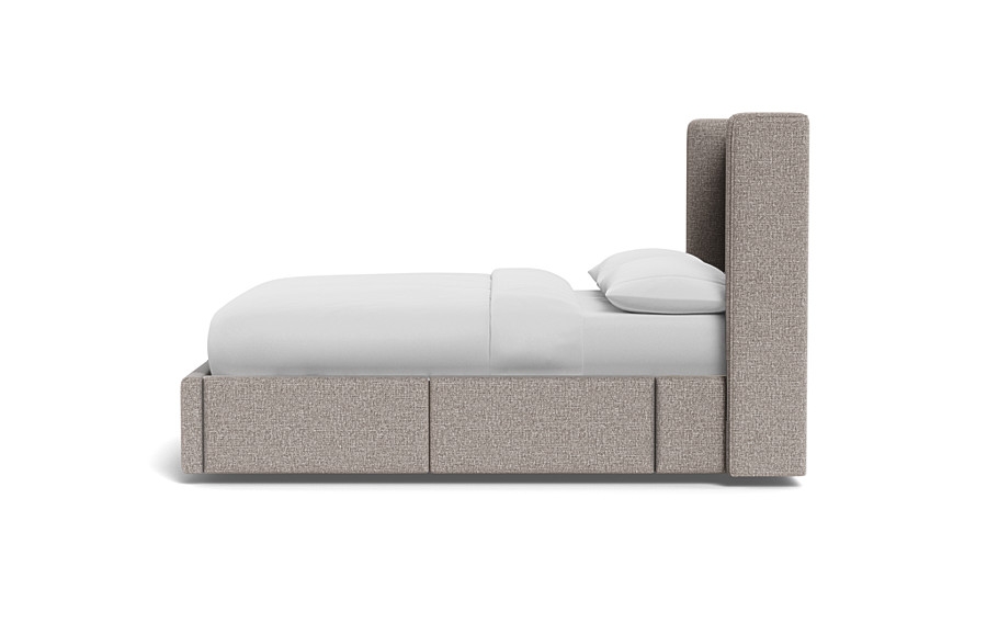 Graham Upholstered Bed with Storage Option - Image 1