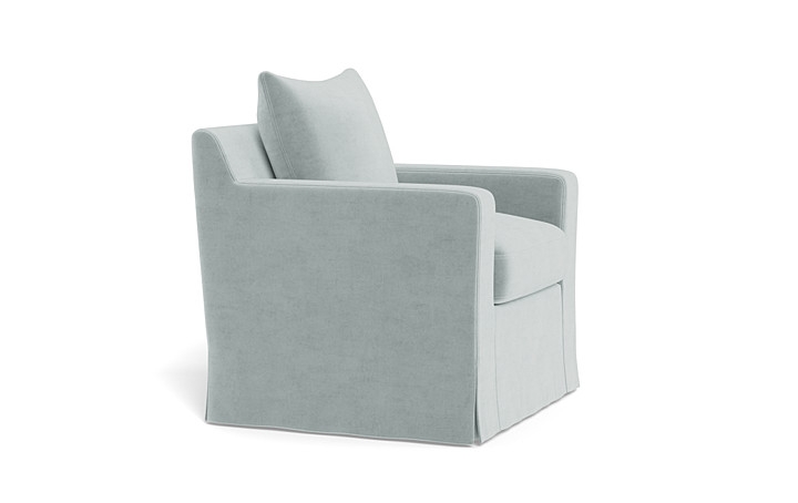 Sloan Slipcovered Petite Chair - Image 2