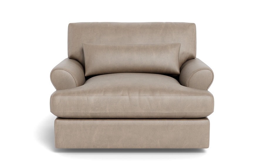 Maxwell Leather Swivel Chair by Apartment Therapy - Image 0