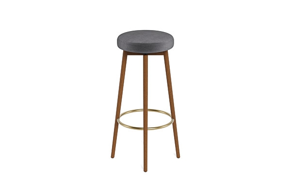 Caspine Upholstered Counter Stool - Image 3