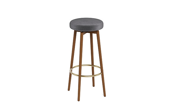 Caspine Upholstered Counter Stool - Image 1