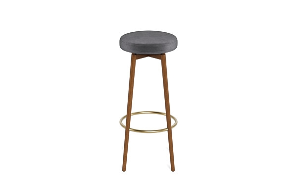 Caspine Upholstered Counter Stool - Image 2
