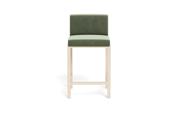 Callen Wood Framed Upholstered Stool - Image 0