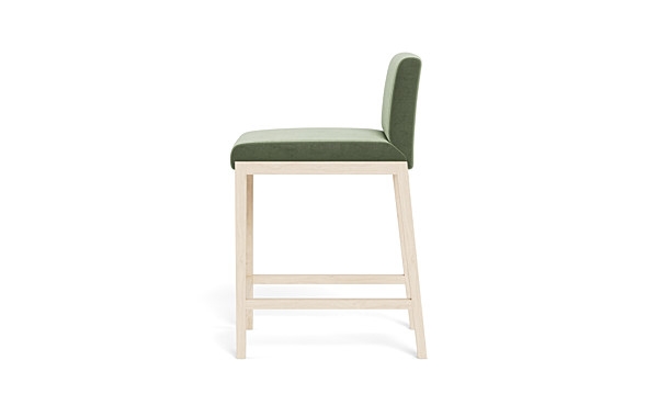 Callen Wood Framed Upholstered Stool - Image 4