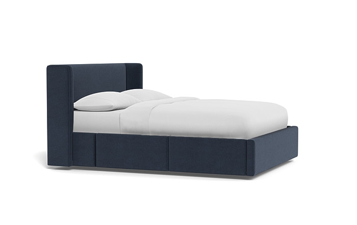Graham Upholstered Bed with Storage Option - Image 2
