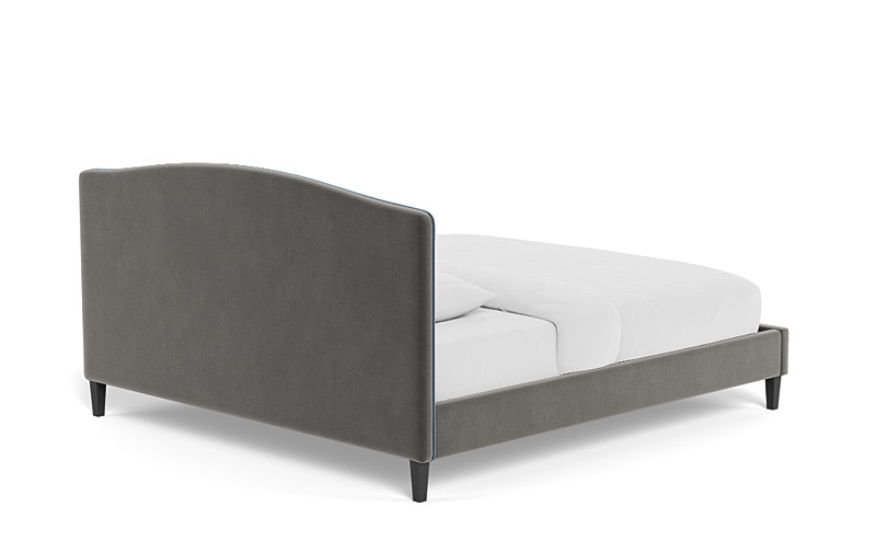 Celia Upholstered Bed with Contrast Piping - Image 1