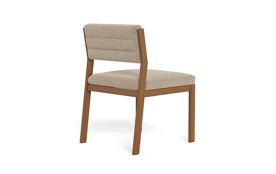 Nora Upholstered Armless Chair - Image 2