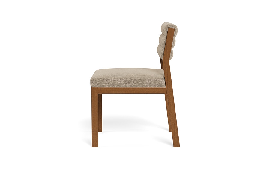 Nora Upholstered Armless Chair - Image 4