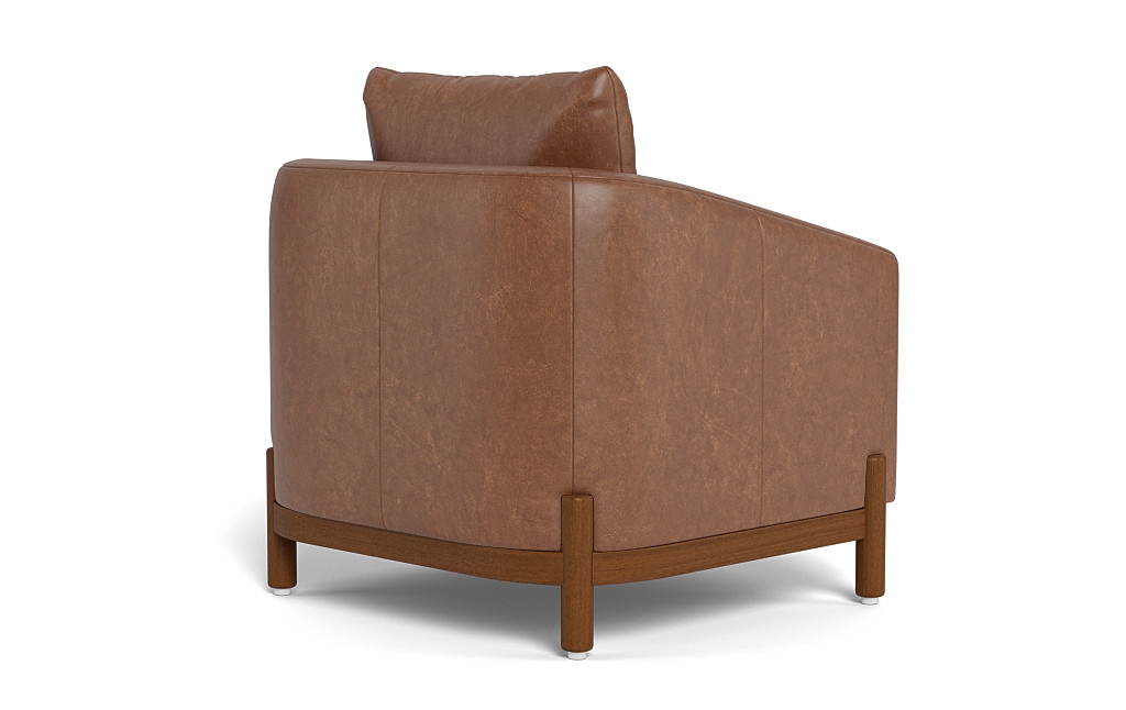 Oslo Leather Petite Chair - Image 1