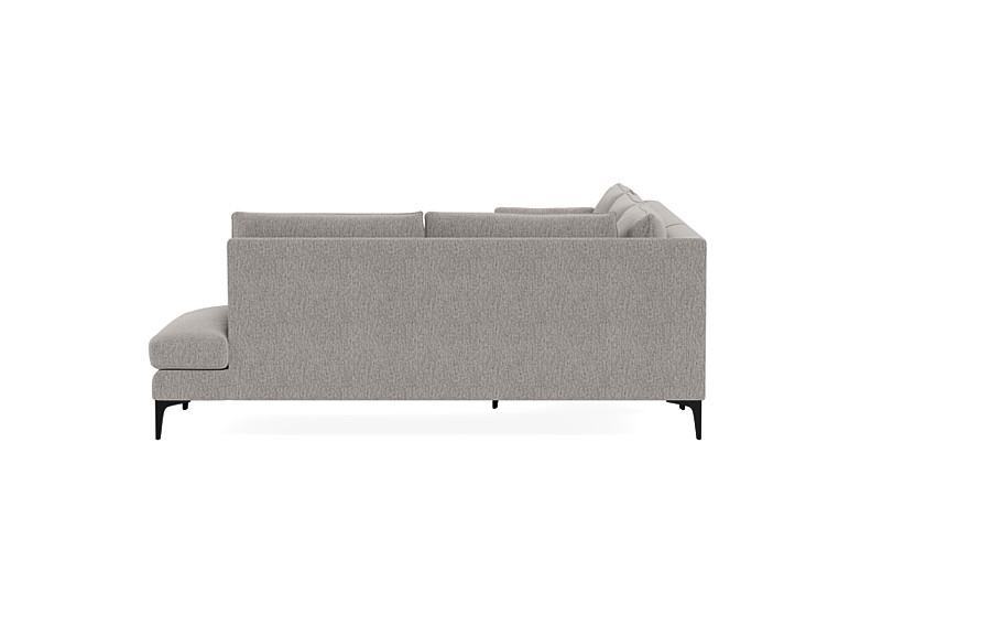 Caitlin 3-Seat  Bumper Sectional by The Everygirl®_ Down Alternative fill - Image 3