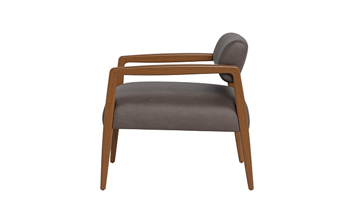 Gwen Leather Accent Chair - Image 3