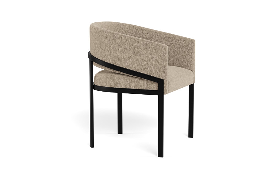 Mina Metal Framed Upholstered Chair - Image 4