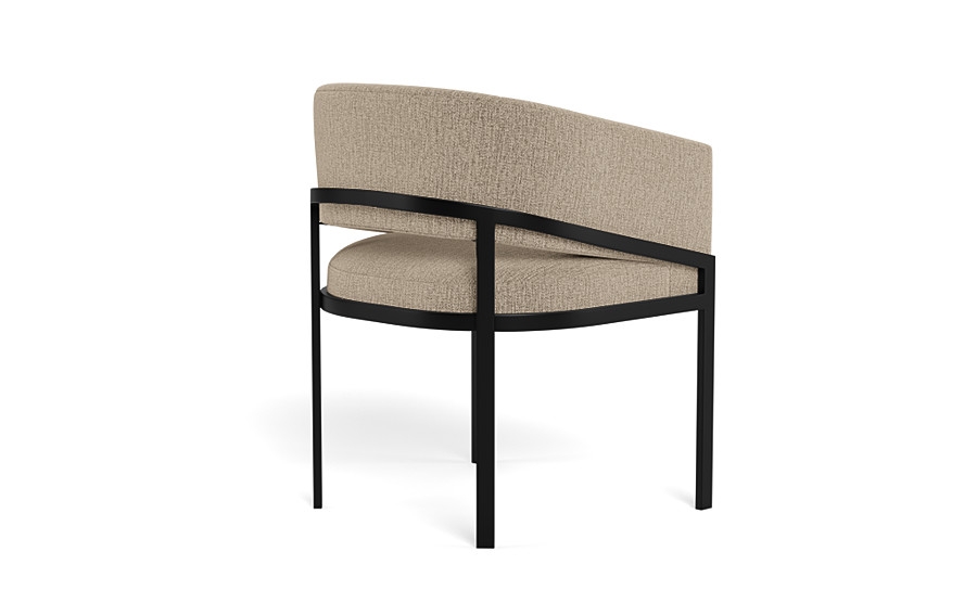 Mina Metal Framed Upholstered Chair - Image 1