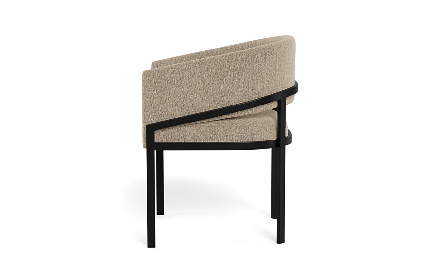 Mina Metal Framed Upholstered Chair - Image 3