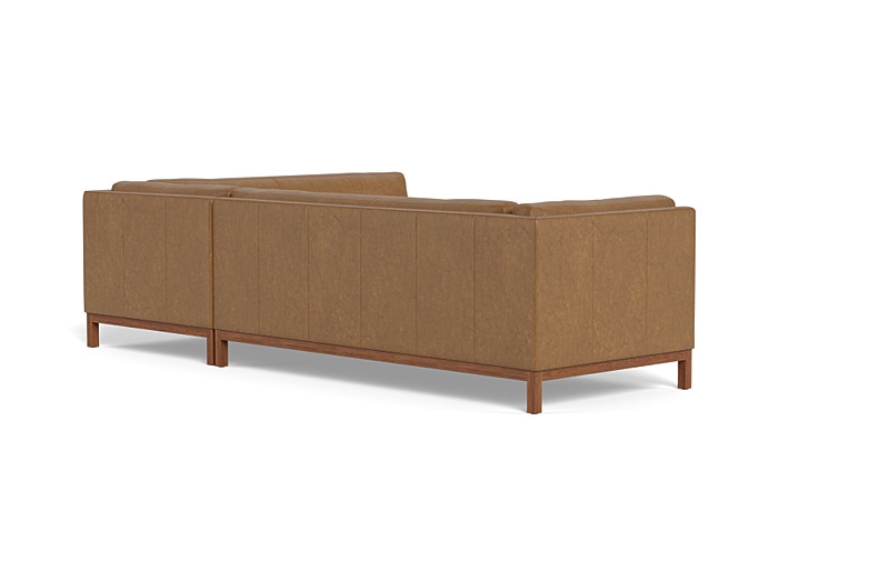Jasper Leather  Chaise Sectional - Image 3