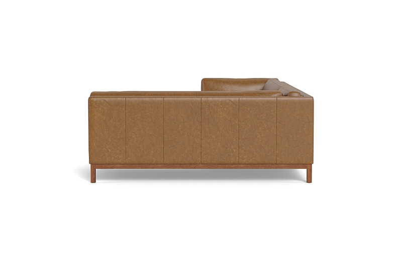 Jasper Leather  Chaise Sectional - Image 2