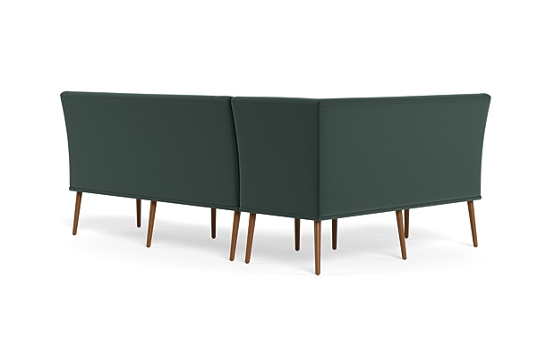 Dorian Upholstered Left Banquette with Tufting Option - Image 1