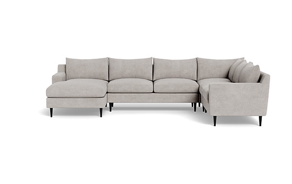 Sloan 4-Piece Corner Sectional Sofa with  Chaise - Image 0