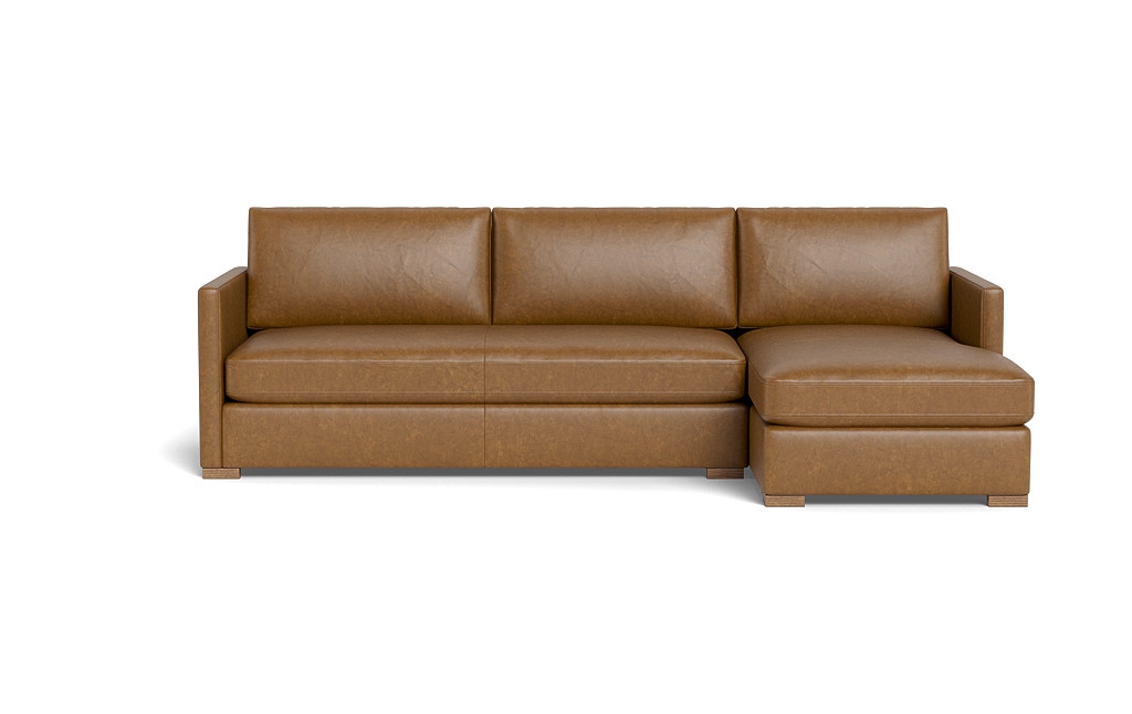 Scarlett Leather  Chaise Sectional - Image 0