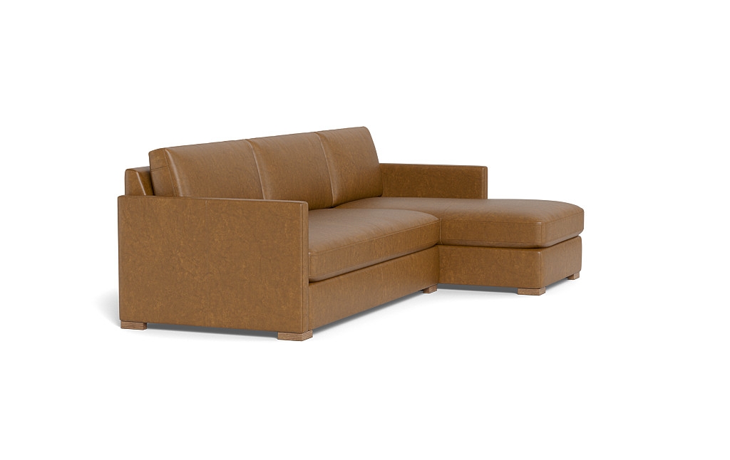 Scarlett Leather  Chaise Sectional - Image 2