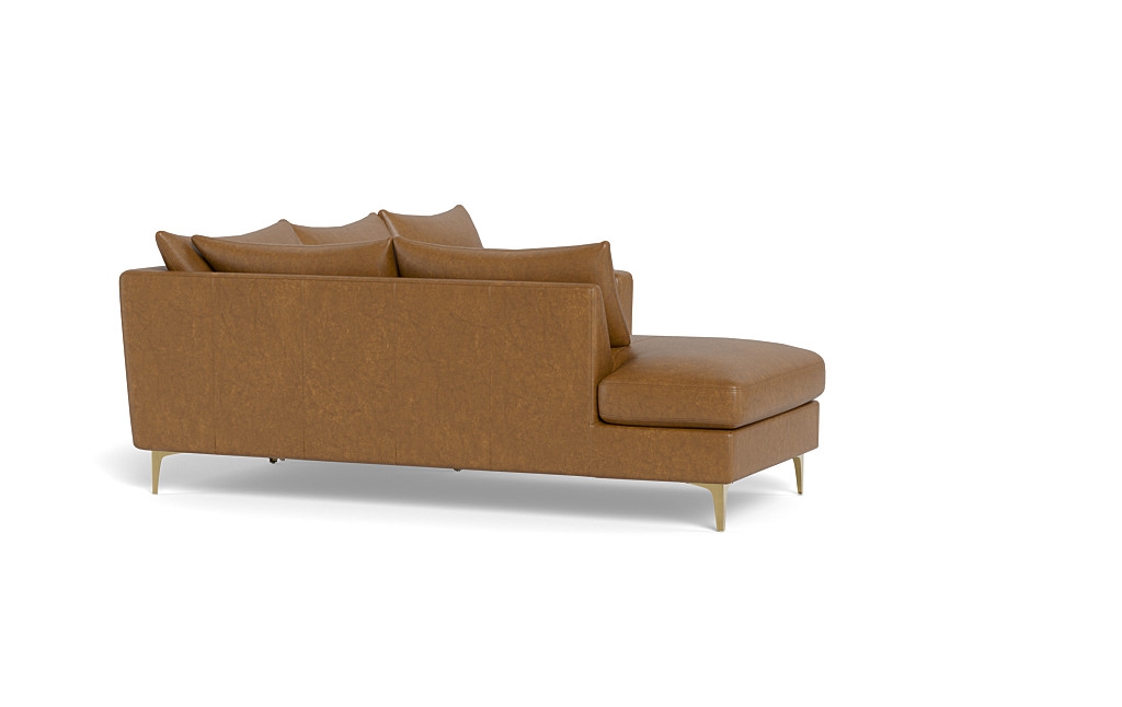 Sloan Leather 3-Seat Left Bumper Sectional - Image 3