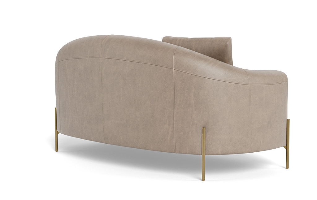 Fiona Leather Loveseat - Image 2