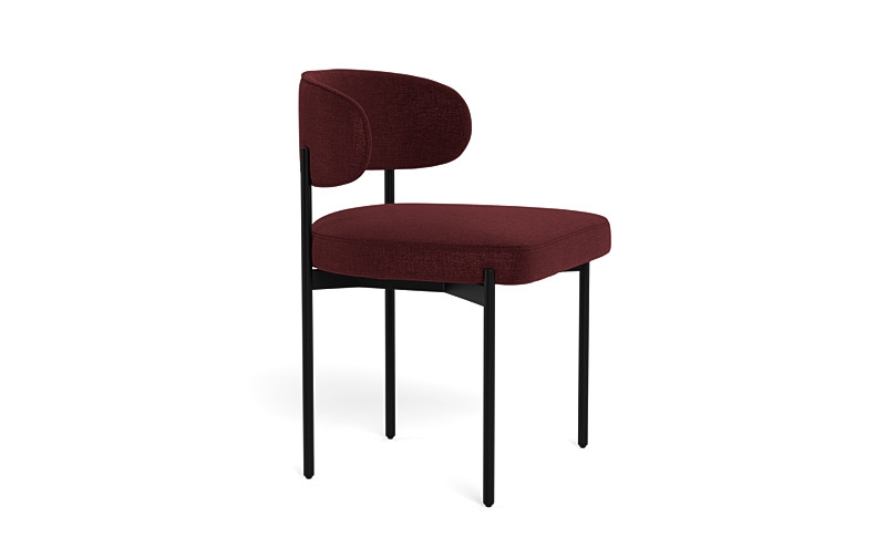 Hollis Metal Framed Upholstered Chair - Image 3