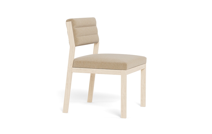 Nora Upholstered Armless Chair - Image 3