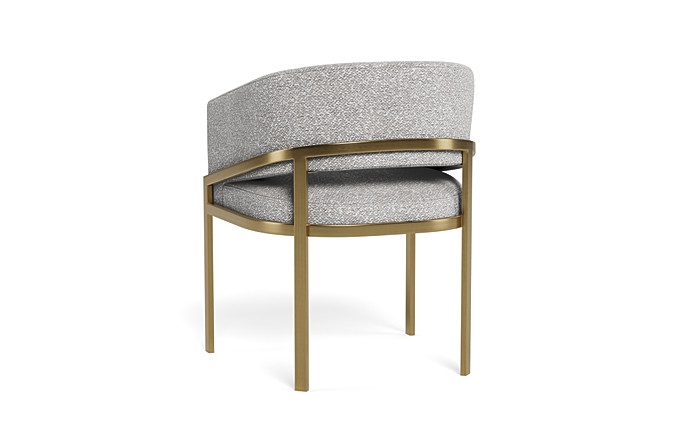 Mina Metal Framed Upholstered Chair - Image 2