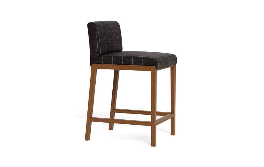 Callen Wood Framed Upholstered Stool - Image 1