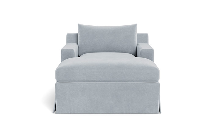 Sloan Slipcovered Chaise Lounge - Image 0