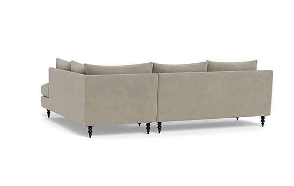 Sloan 3-Seat  Bumper Sectional - Image 1