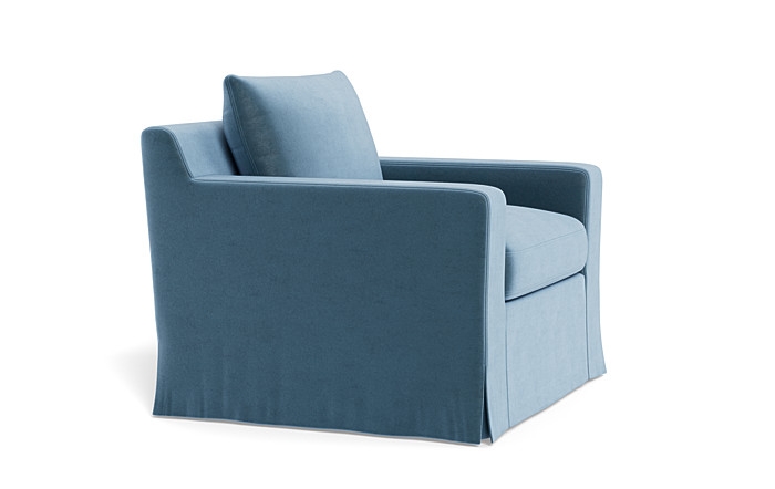 Sloan Slipcovered Accent Chair - Image 1