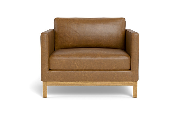 Jasper Leather Accent Chair - Image 0
