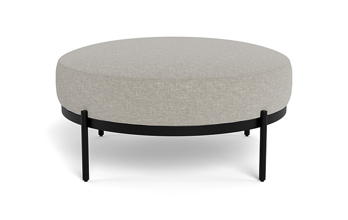Kyle Round Coffee Table Ottoman - Image 0