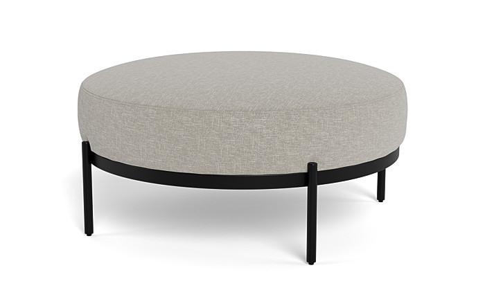 Kyle Round Coffee Table Ottoman - Image 3
