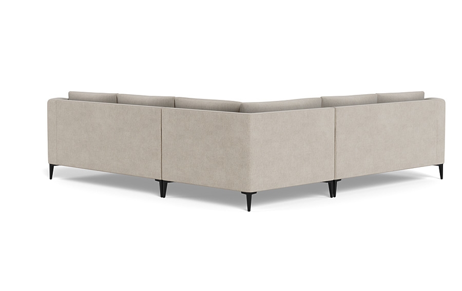 Saylor Slope Arm Corner 4-Seat Sectional Sofa - Image 2