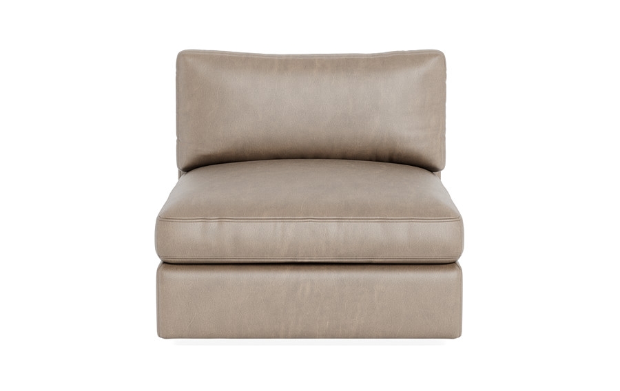 Tatum Leather Modular Armless
 - Image 0