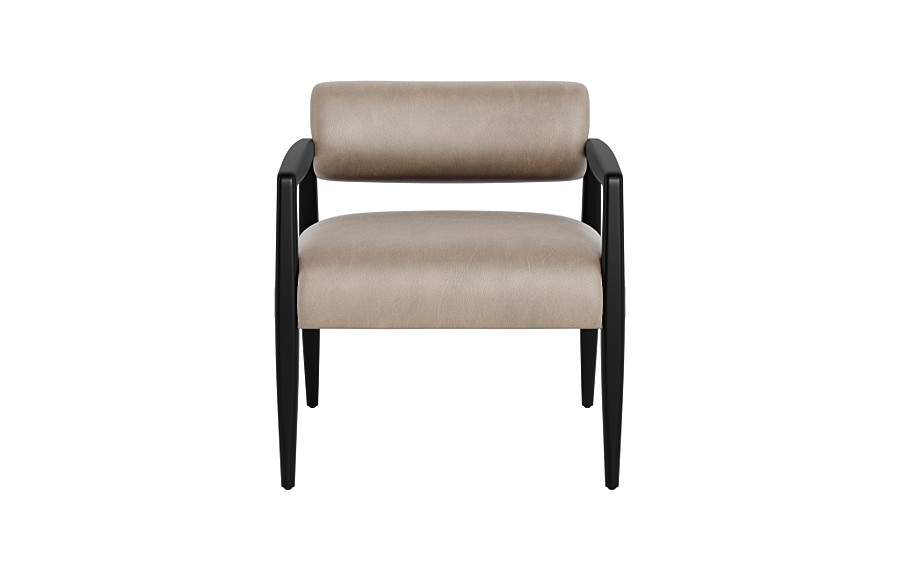 Gwen Leather Accent Chair - Image 0