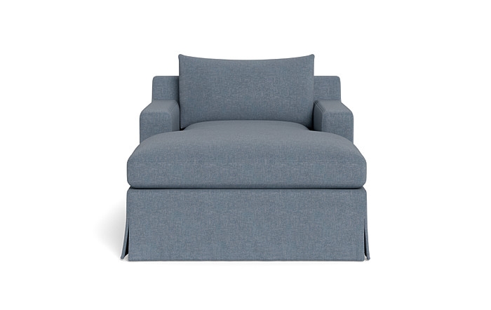 Sloan Slipcovered Chaise Lounge - Image 0