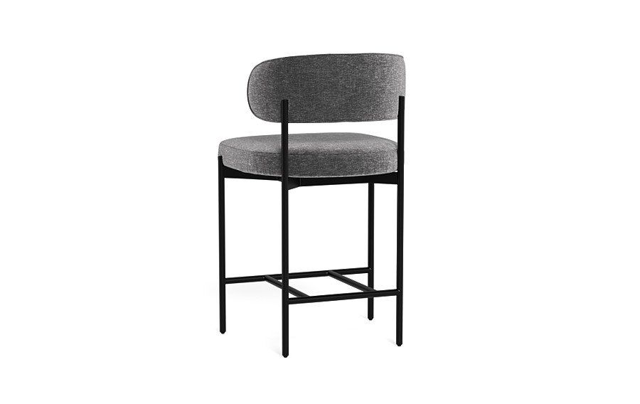 Hollis Metal Framed Upholstered Counter Stool - Image 4